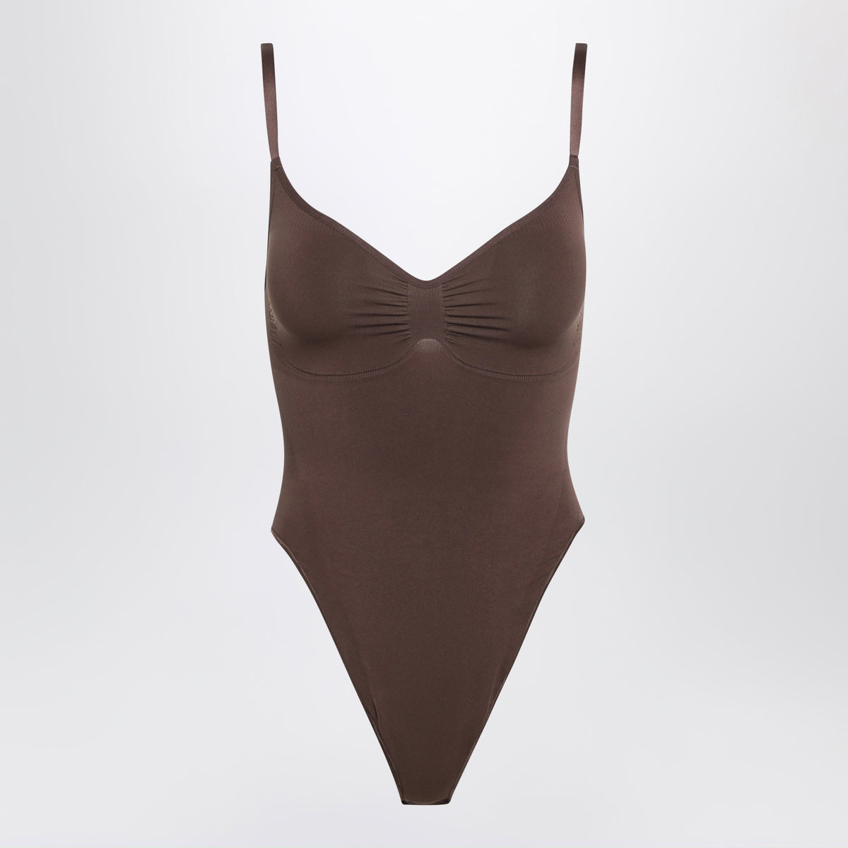Body a perizoma Seamless Sculpt marrone Cocoa