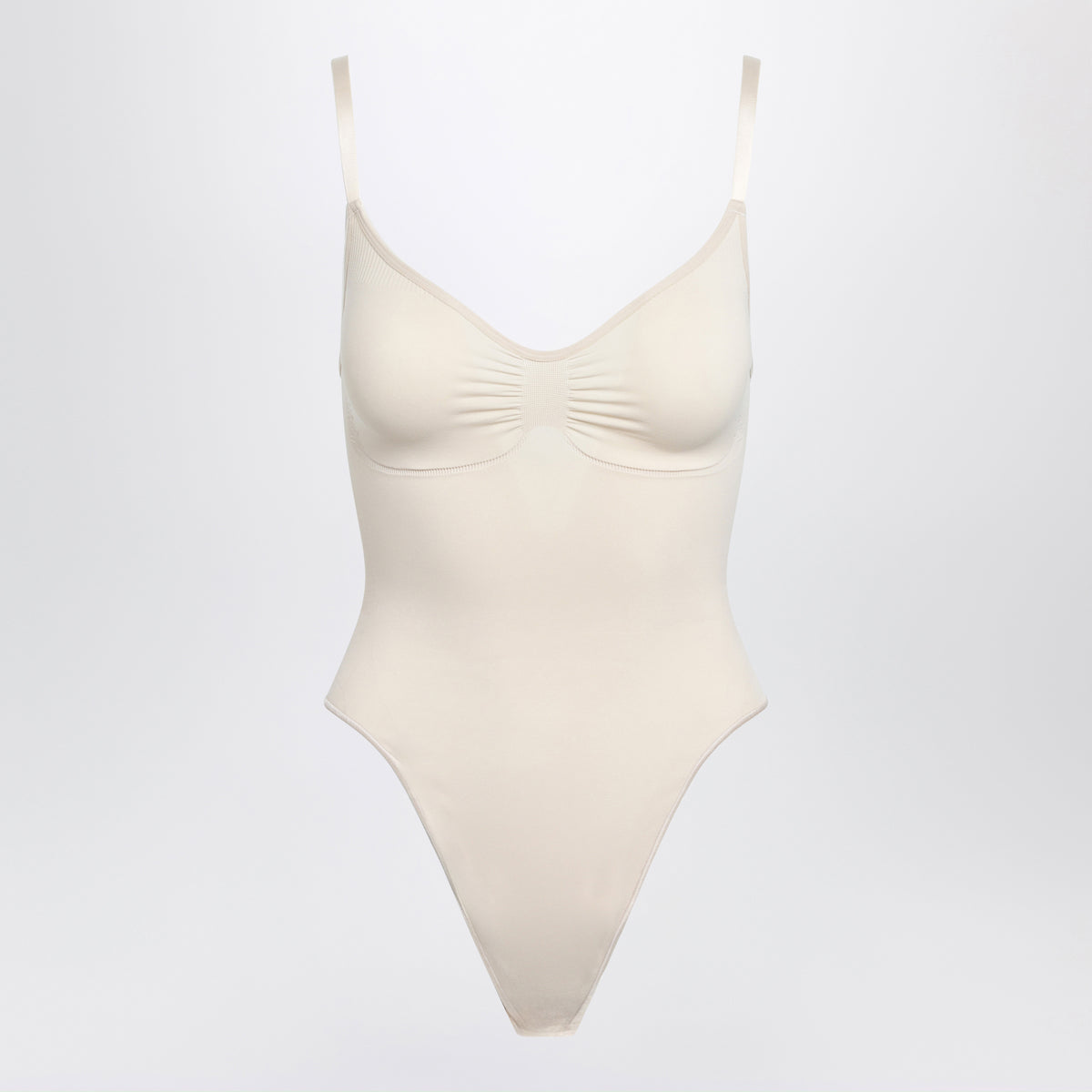 Sand Seamless Sculpt thong bodysuit
