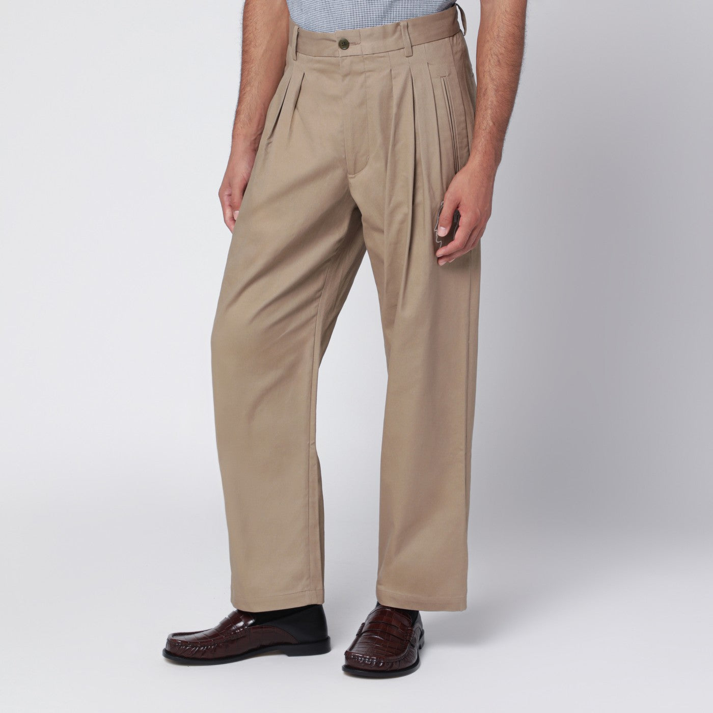 Desert trousers Brooks Brothers X Brain Dead