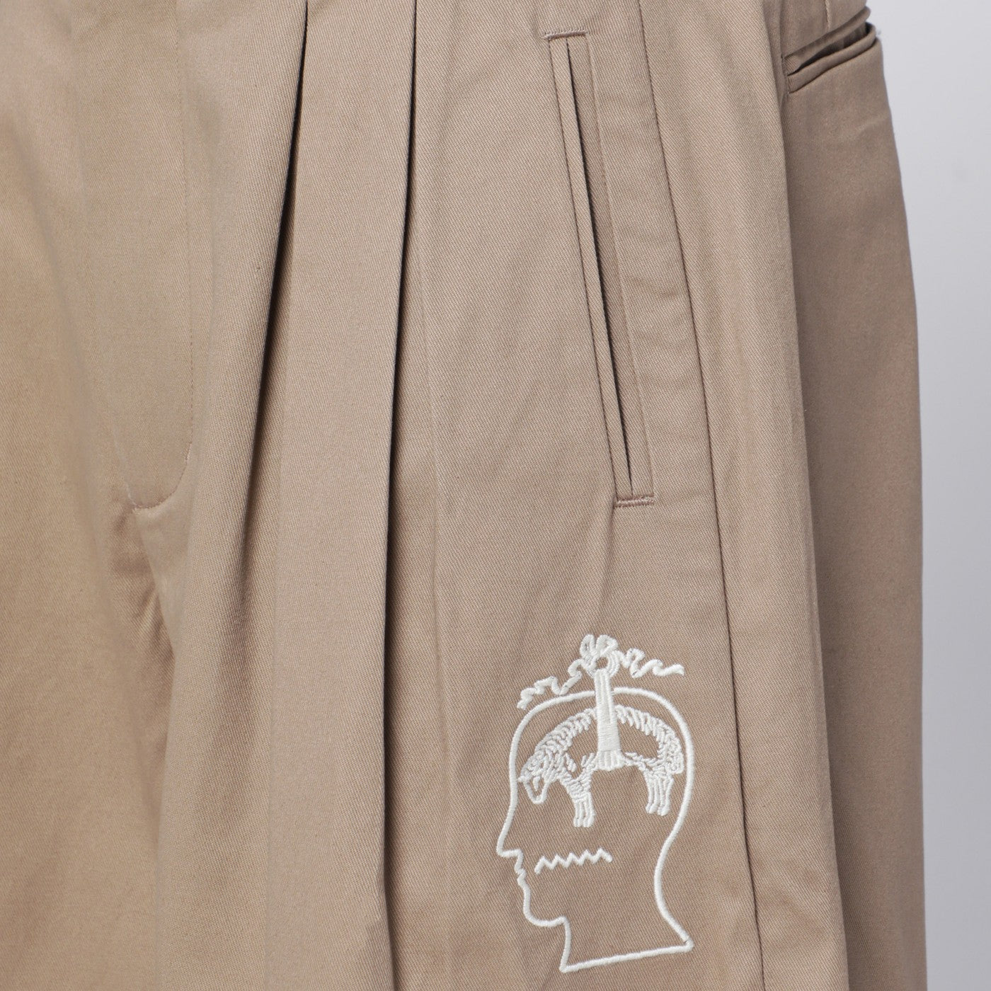 Desert Bermuda shorts Brooks Brothers X Brain Dead