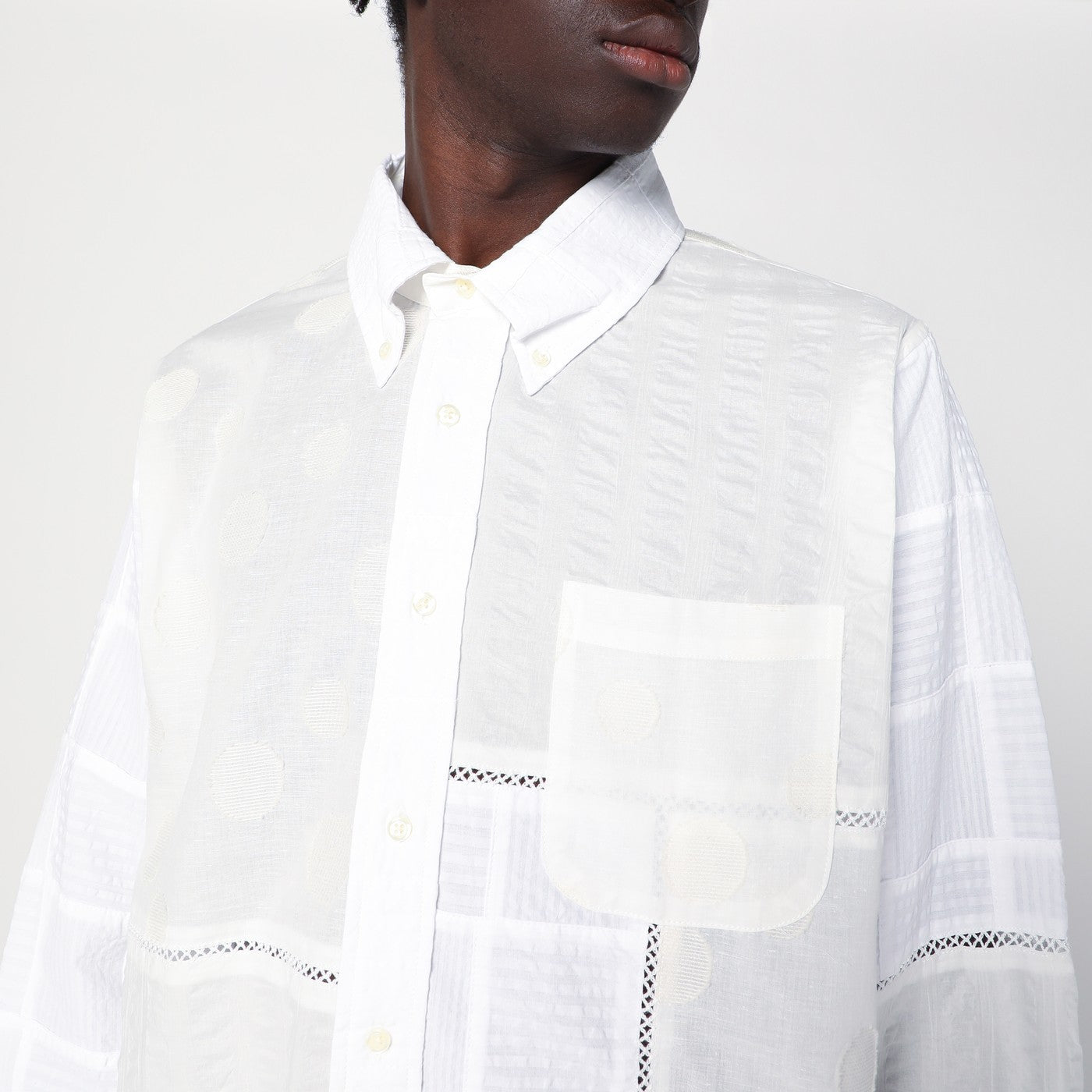 White shirt Brooks Brothers X Brain Dead