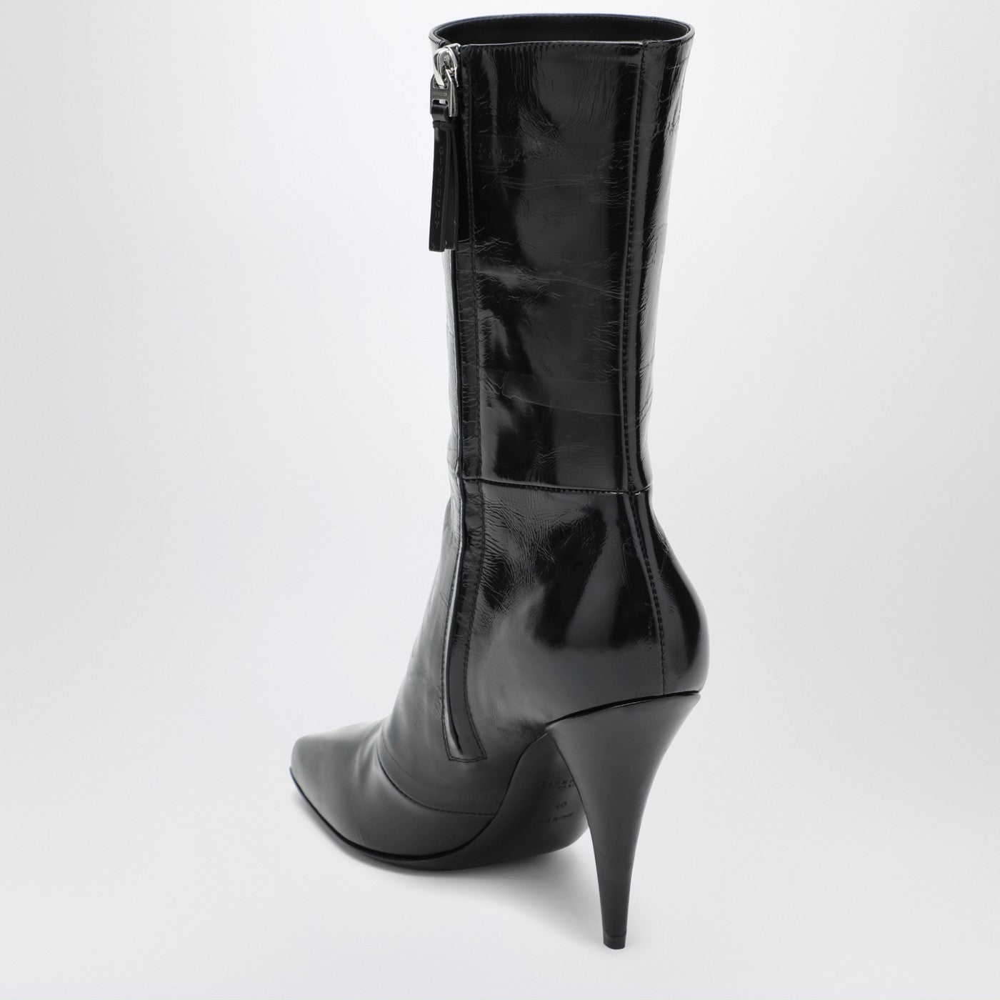 Givenchy Black Sliced Square GIVENCHY Tape ankle boots | TheDoubleF