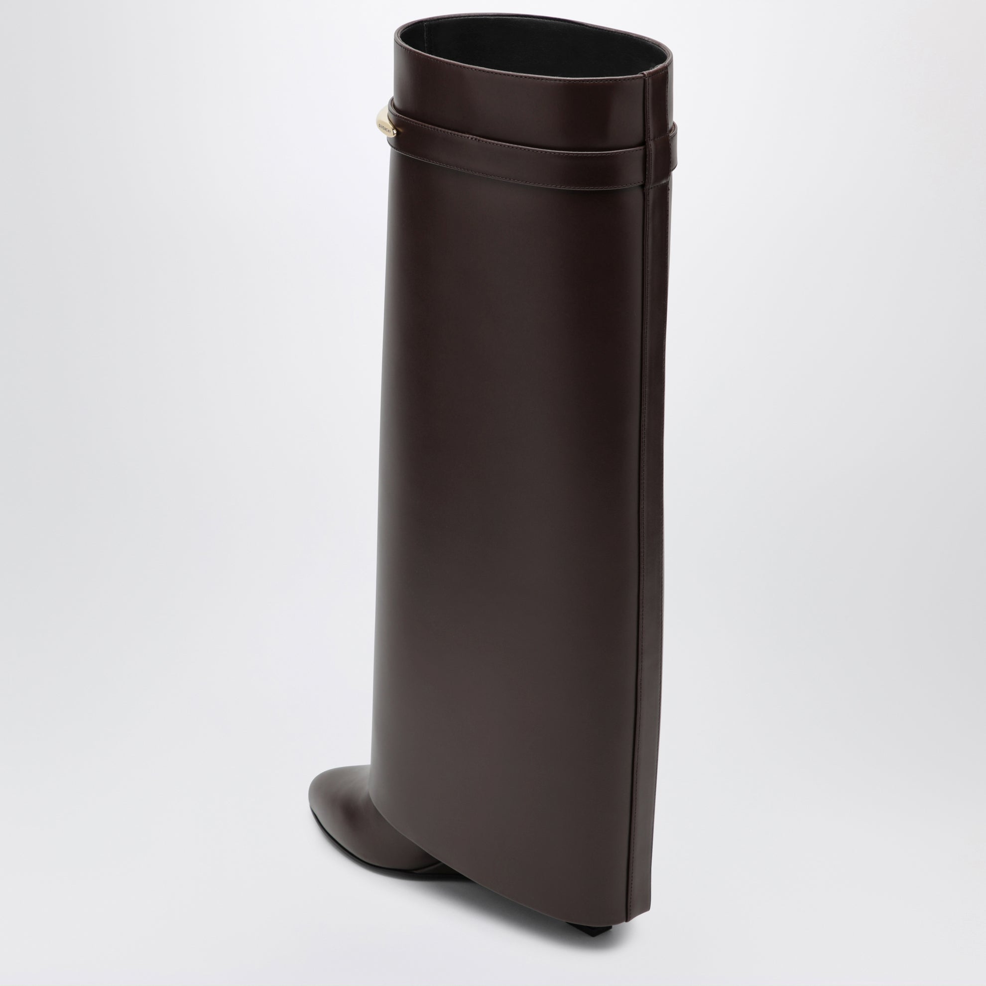 Shark Pinch leather boots in ebony brown