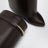 Shark Pinch leather boots in ebony brown