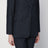 Midnight blue jacket in cotton denim effect