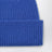Beanie in lana e caregora color Royal azure