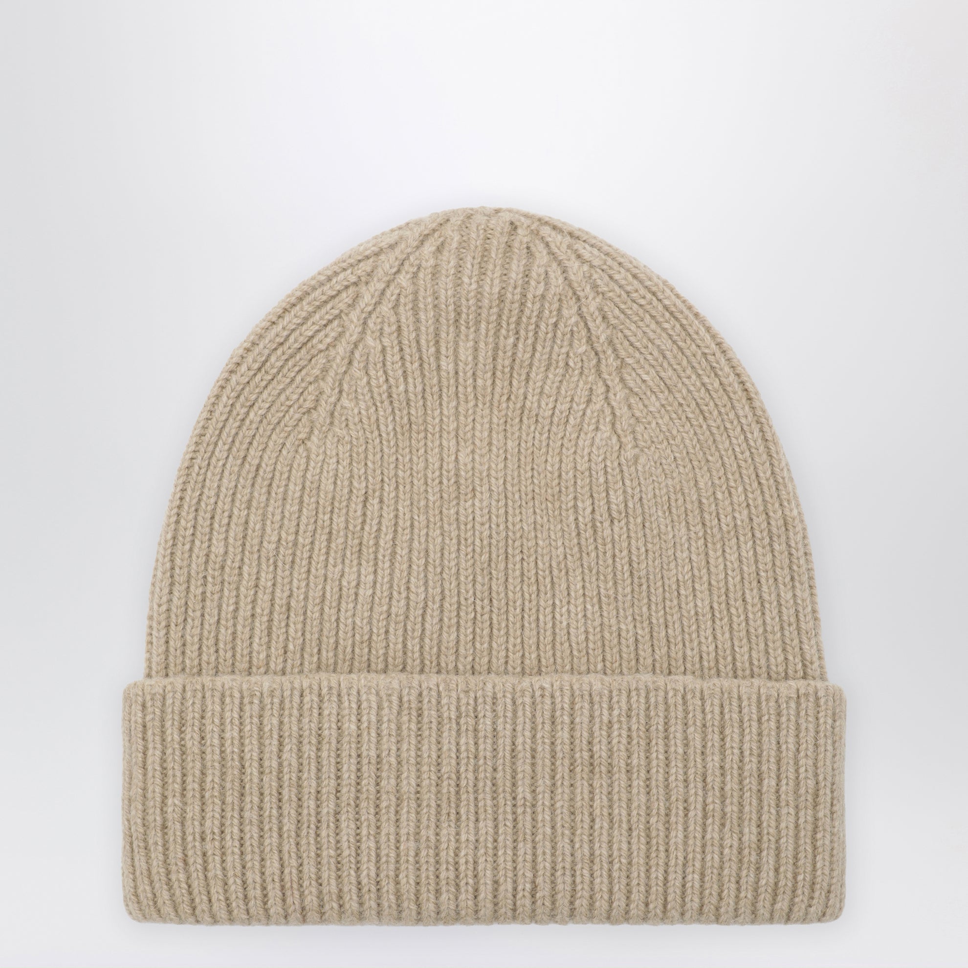 Bonnet en laine et Caregora couleur Sand