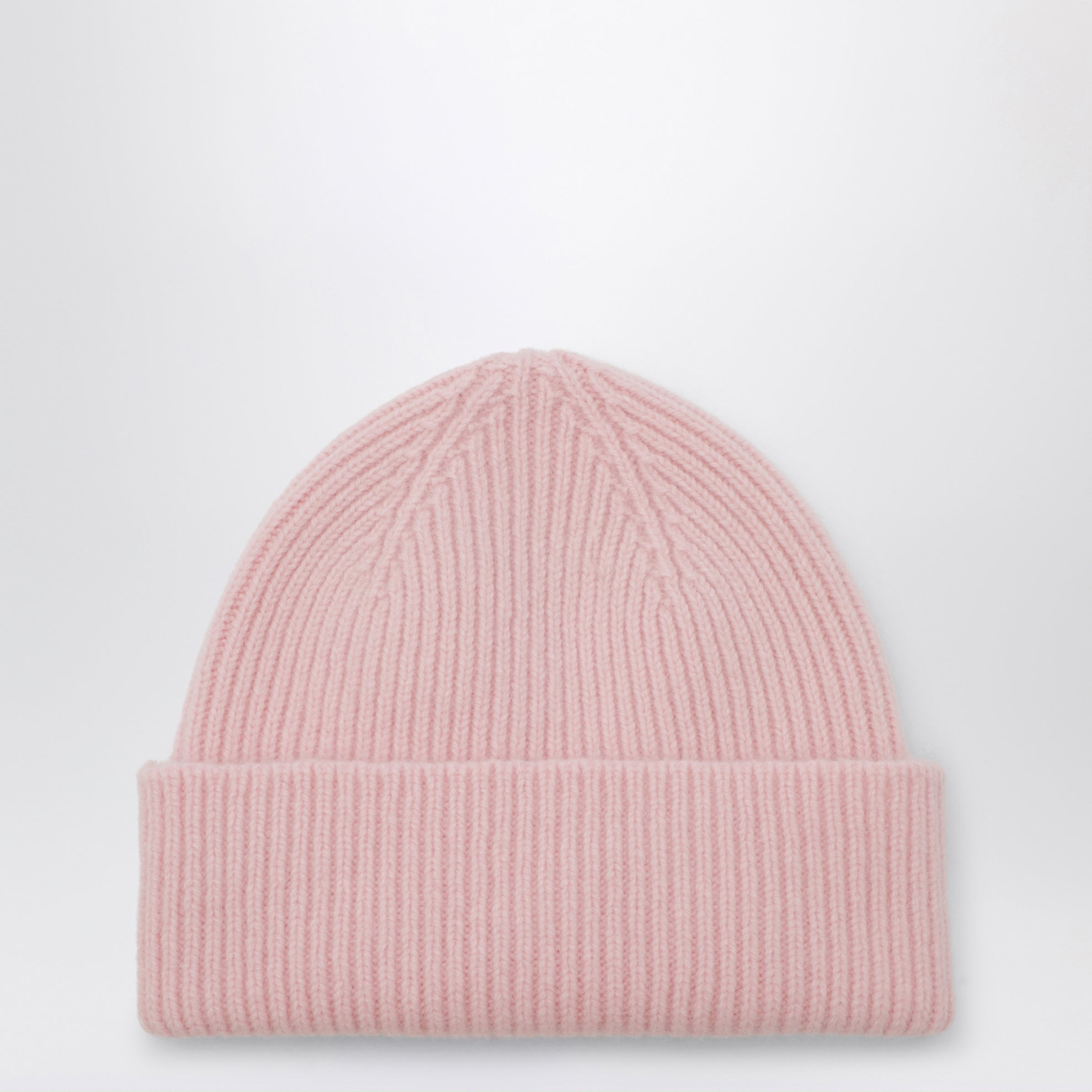 Bonnet en laine et Caregora couleur Blush