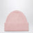 Bonnet en laine et Caregora couleur Blush
