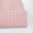 Bonnet en laine et Caregora couleur Blush