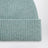 Beanie aus Wolle und Caregora in Basil
