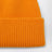 Bonnet en laine et Caregora couleur Orange Peel