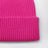 Beanie aus Wolle und Caregora in Poppy Pink