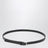 Ceinture Jessie noire en cuir de veau