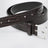 Brown patent Toni Croc belt