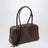 Betty brown bag in grained leather