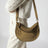 Sac Oskan Soft Zipped en daim taupe