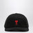 Black baseball cap with logo