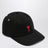 Black baseball cap with logo