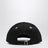 Black baseball cap with logo