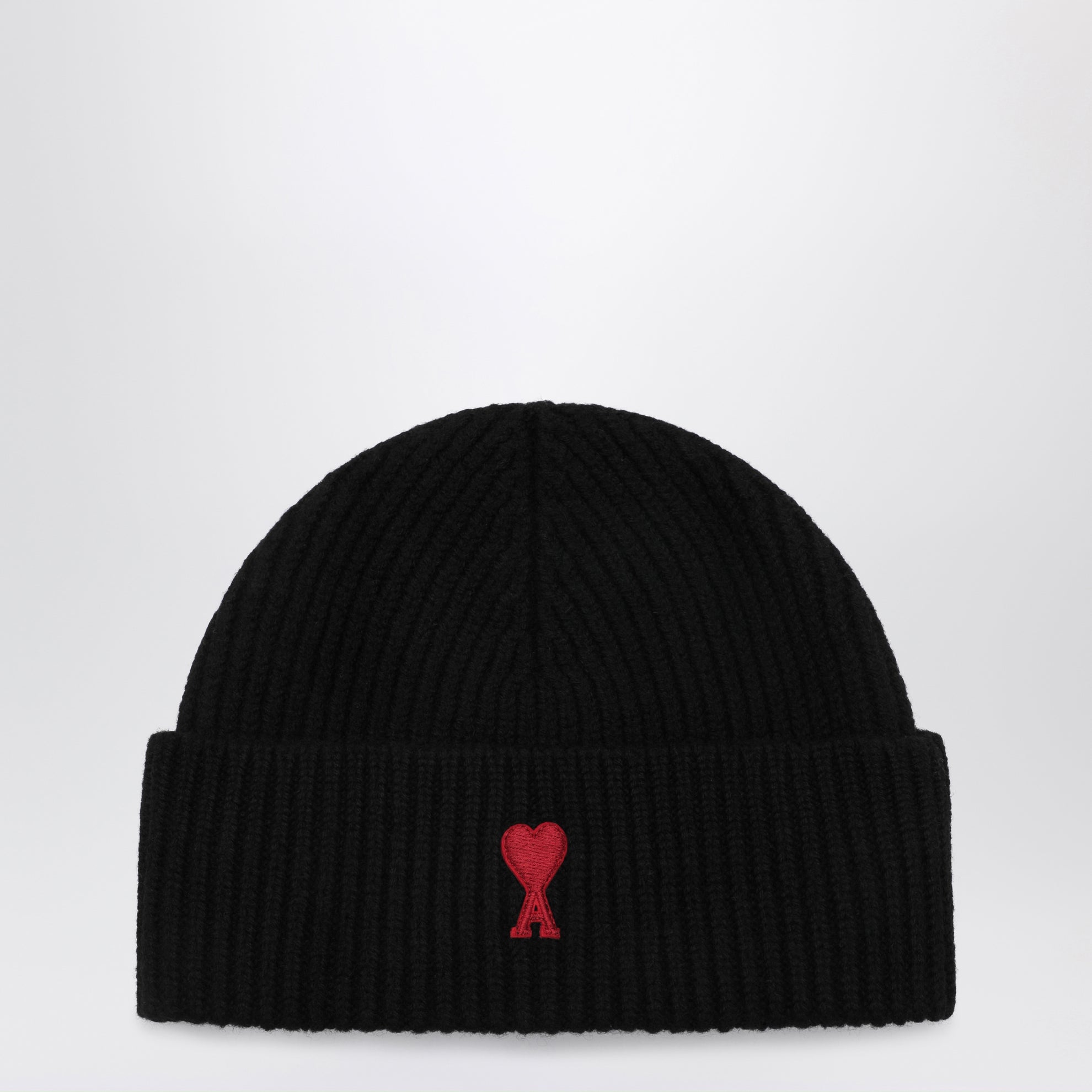 Black Ami de Coeur wool beanie