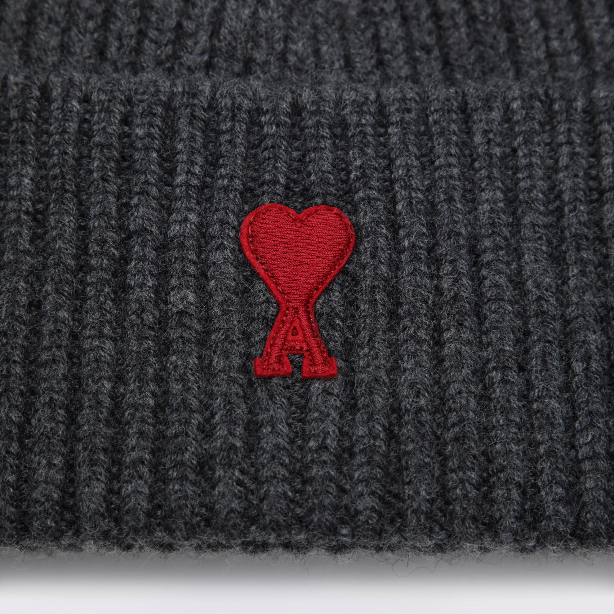 Bonnet Ami de Coeur gris en laine