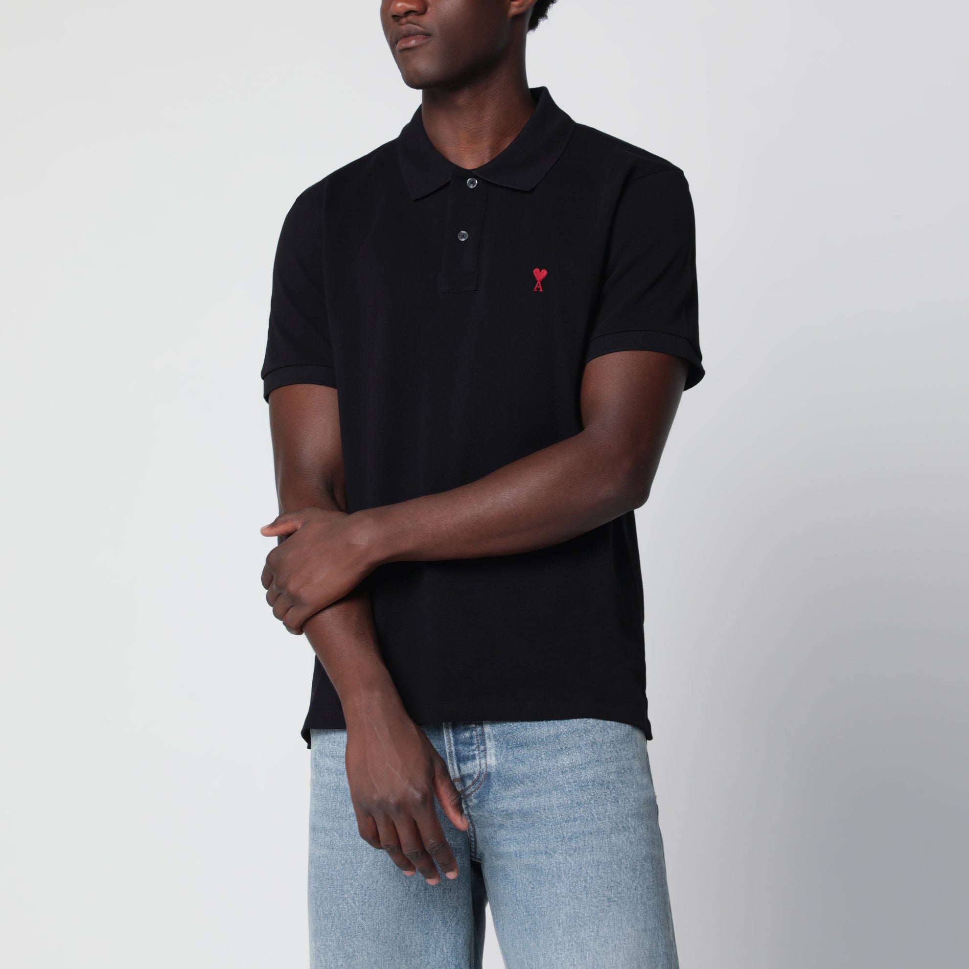 Polo Ami De Coeur nera