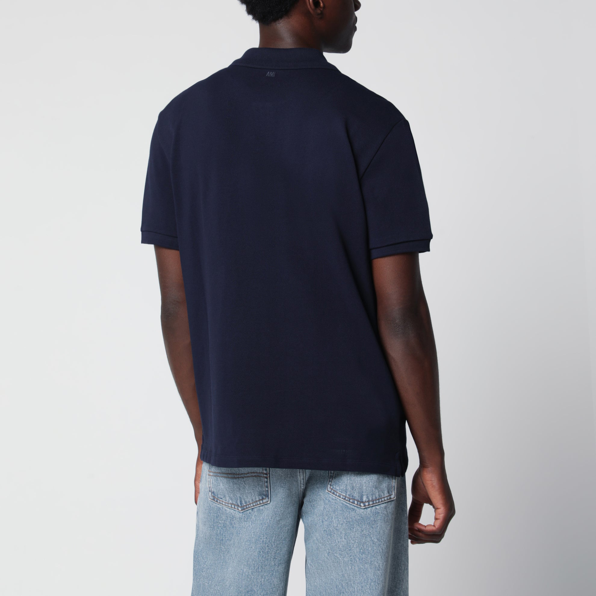 Polo Ami de Coeur bleu nuit
