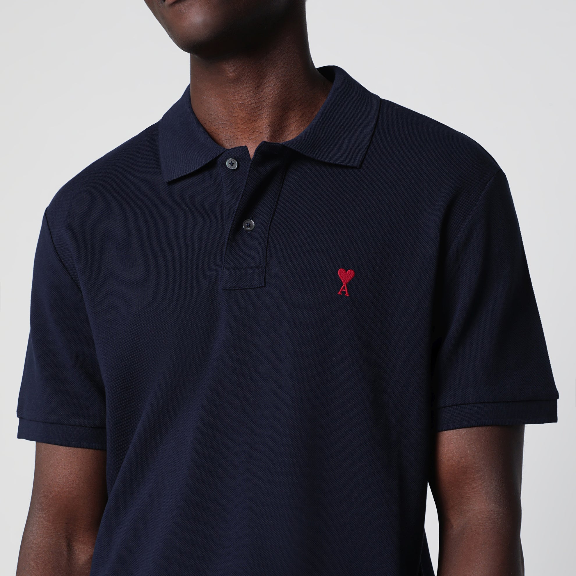 Polo Ami de Coeur bleu nuit