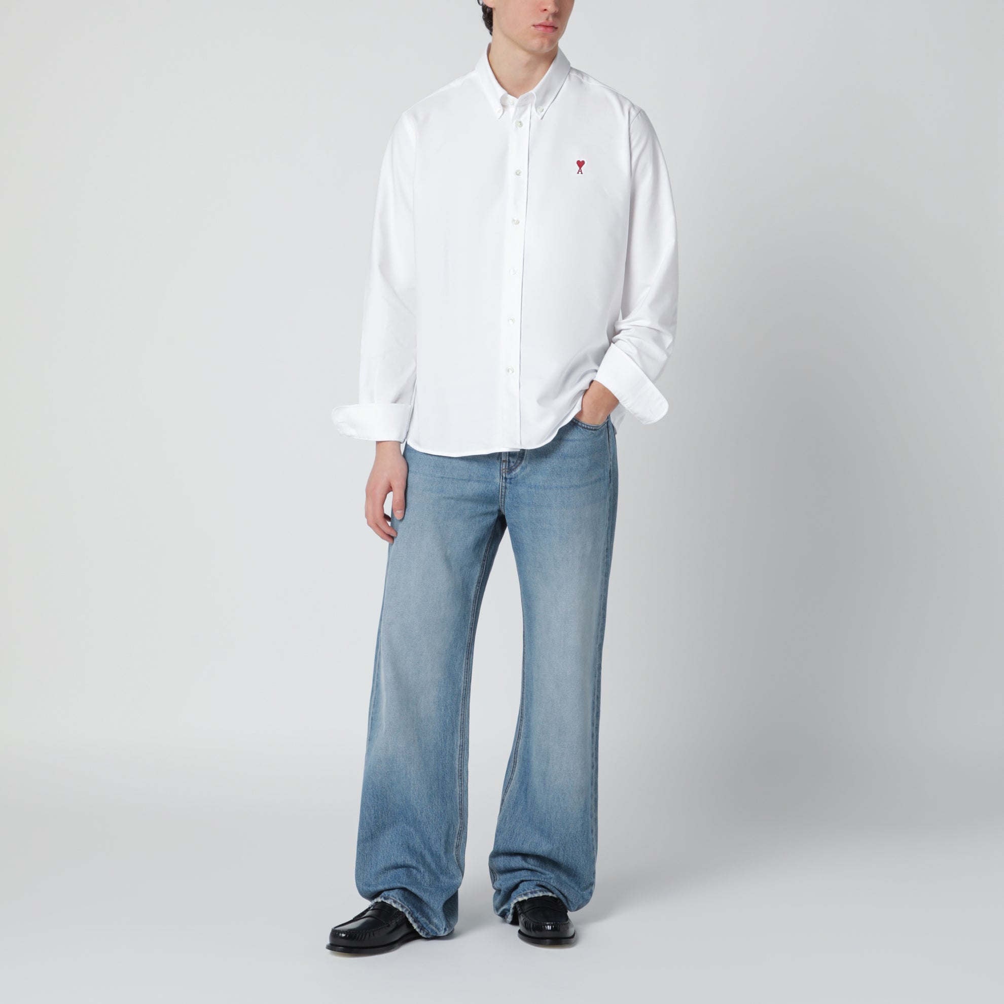 Chemise Ami de Coeur blanche