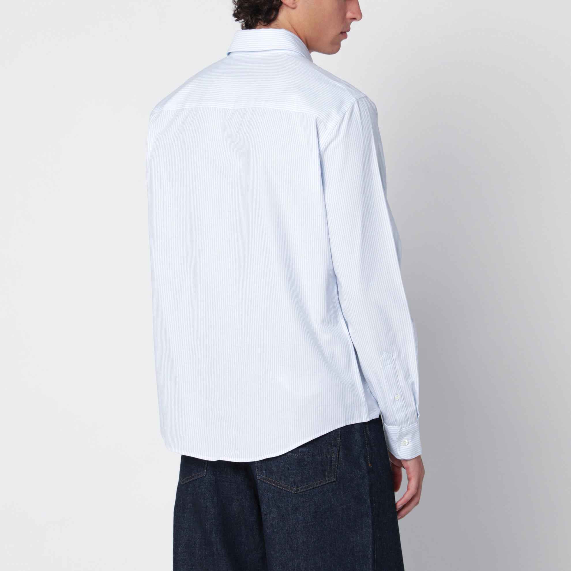 Light blue/white striped Ami De Coeur shirt