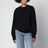 Schwarzes Sweatshirt Ami de Coeur aus Baumwolle
