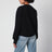 Schwarzes Sweatshirt Ami de Coeur aus Baumwolle