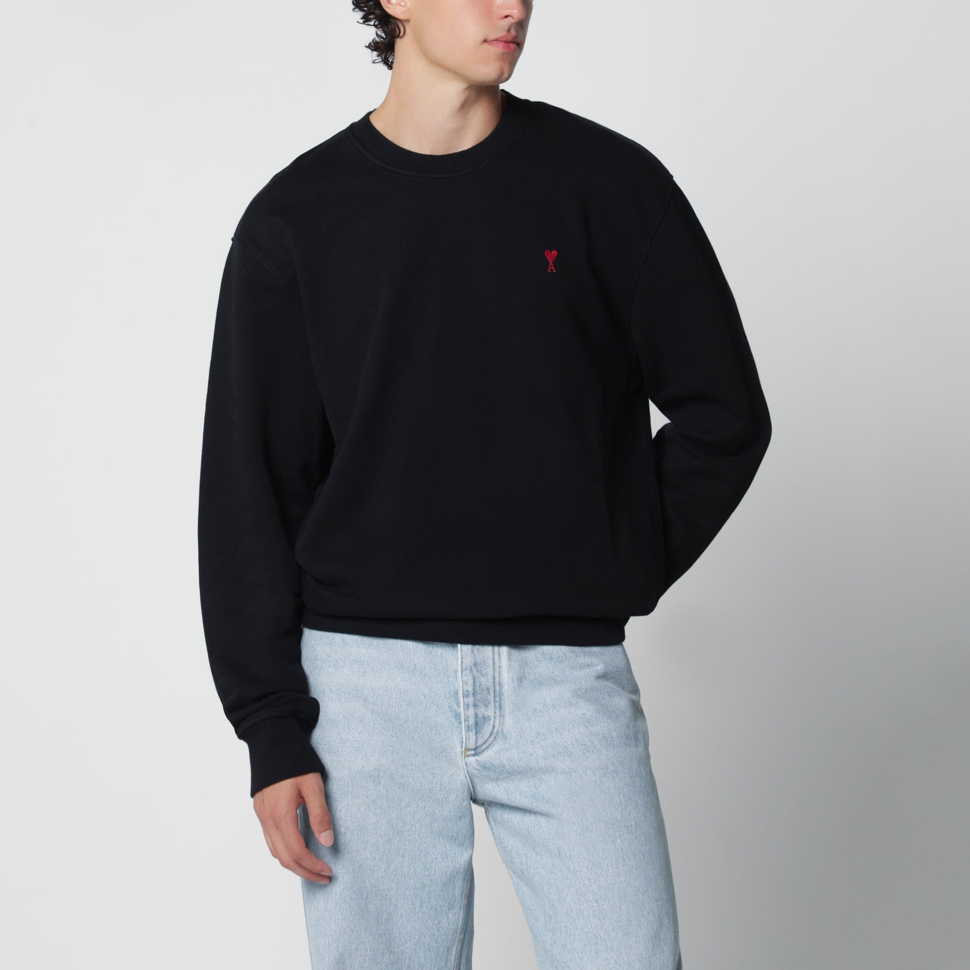 Schwarzes Ami De Coeur Sweatshirt