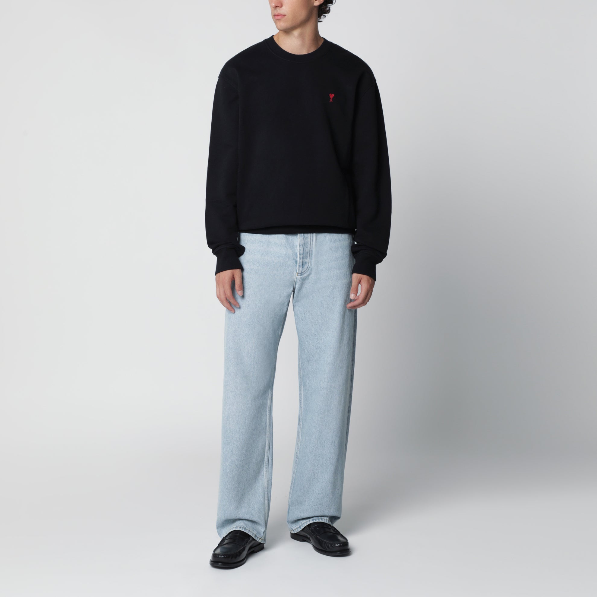 Schwarzes Ami De Coeur Sweatshirt