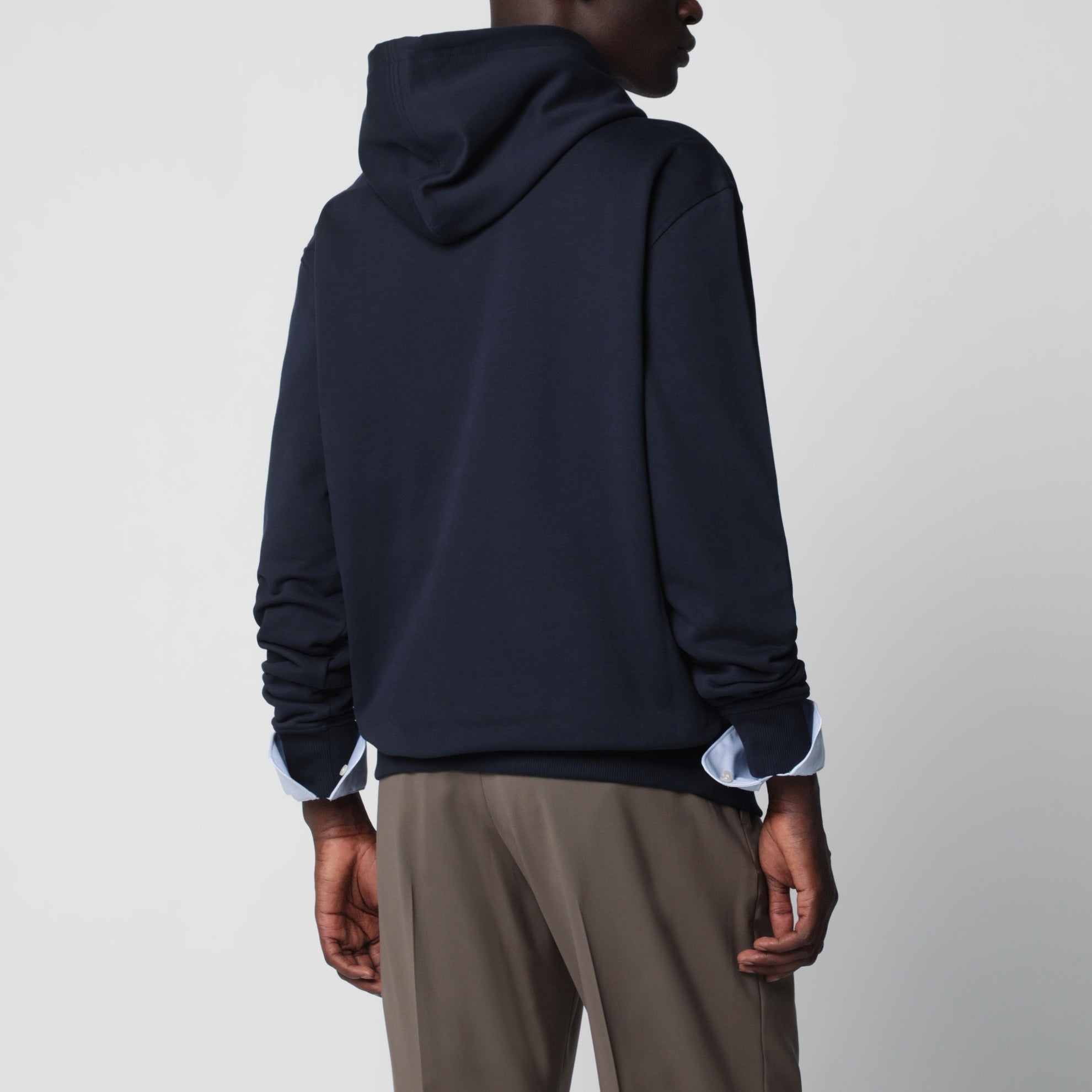 Nachtblauer Ami De Coeur Kapuzenpullover
