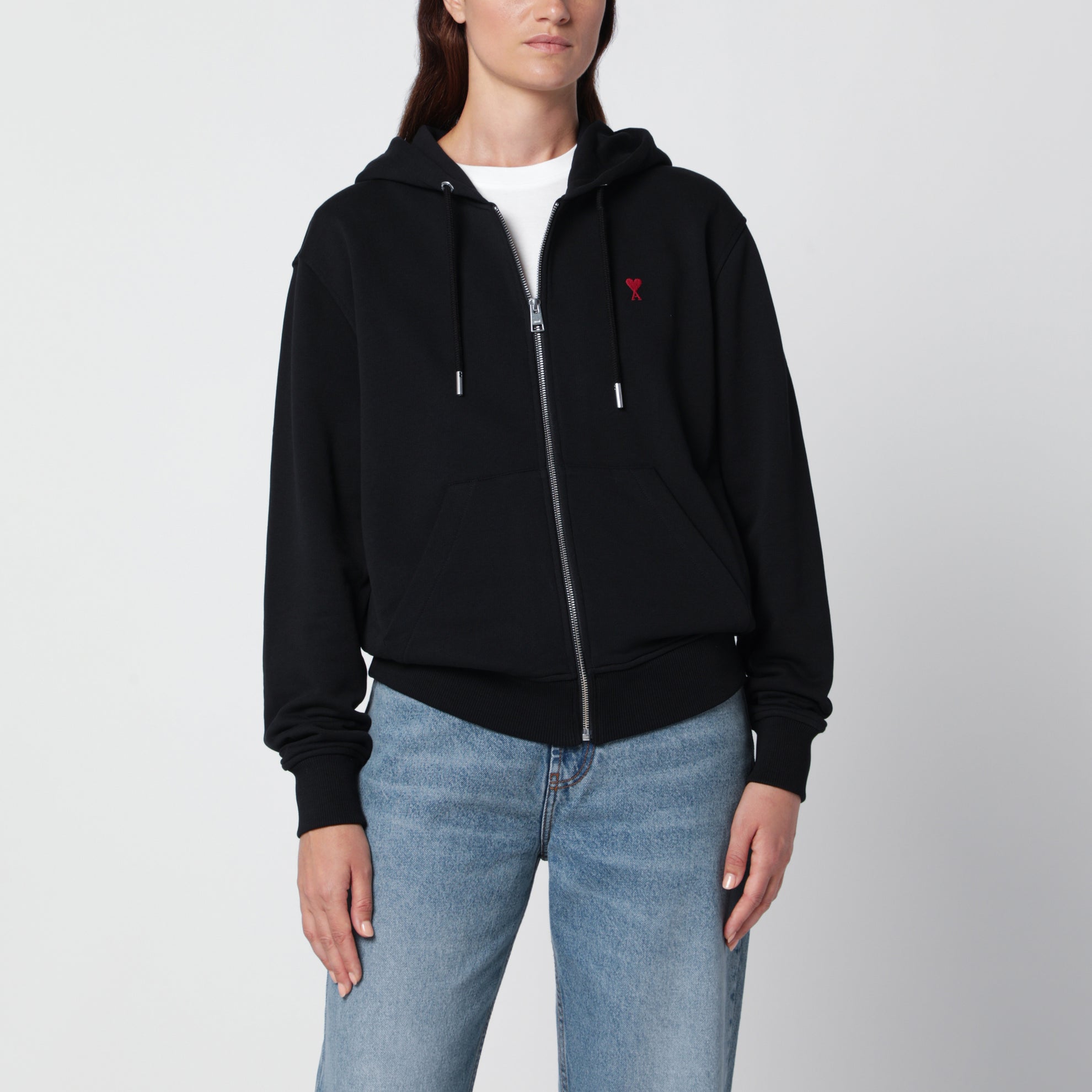 Sweat à capuche Ami de Coeur noir