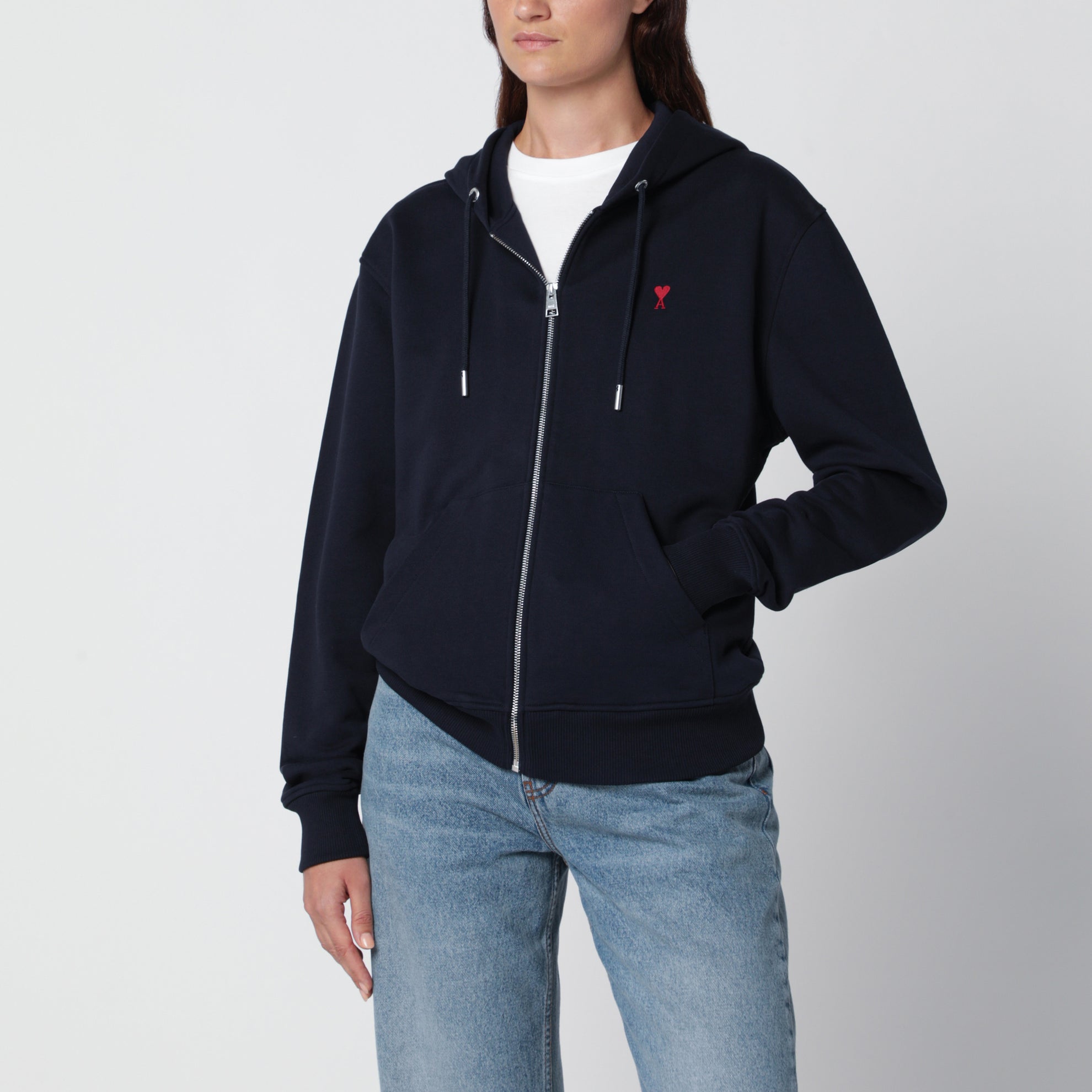 Ami de Coeur Kapuzenpullover mitternachtsblau