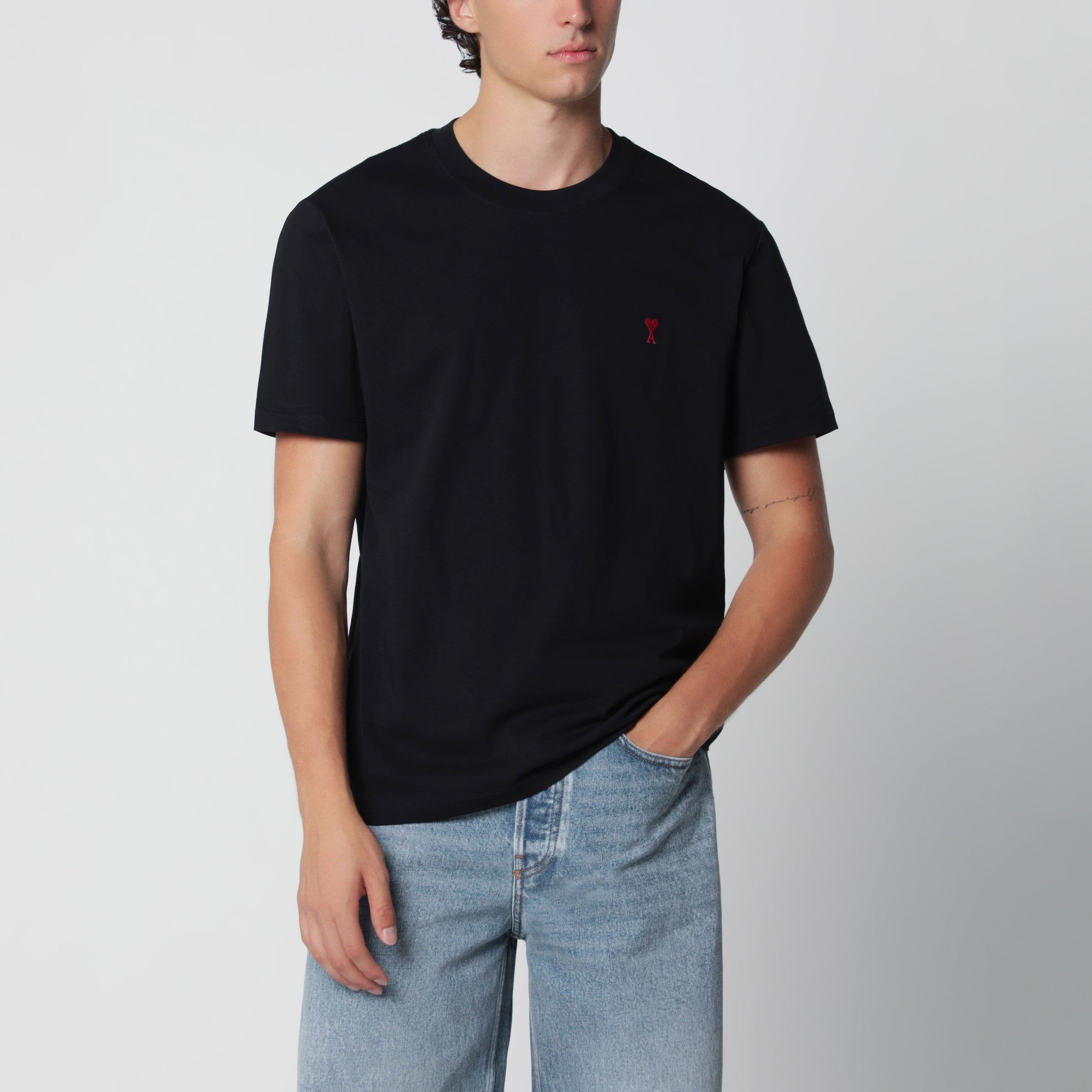 T-shirt Ami De Coeur nera