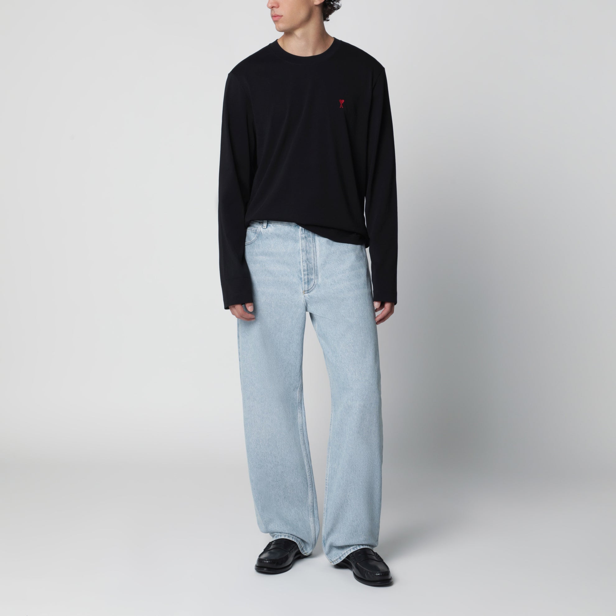 Maglia Ami De Coeur nera