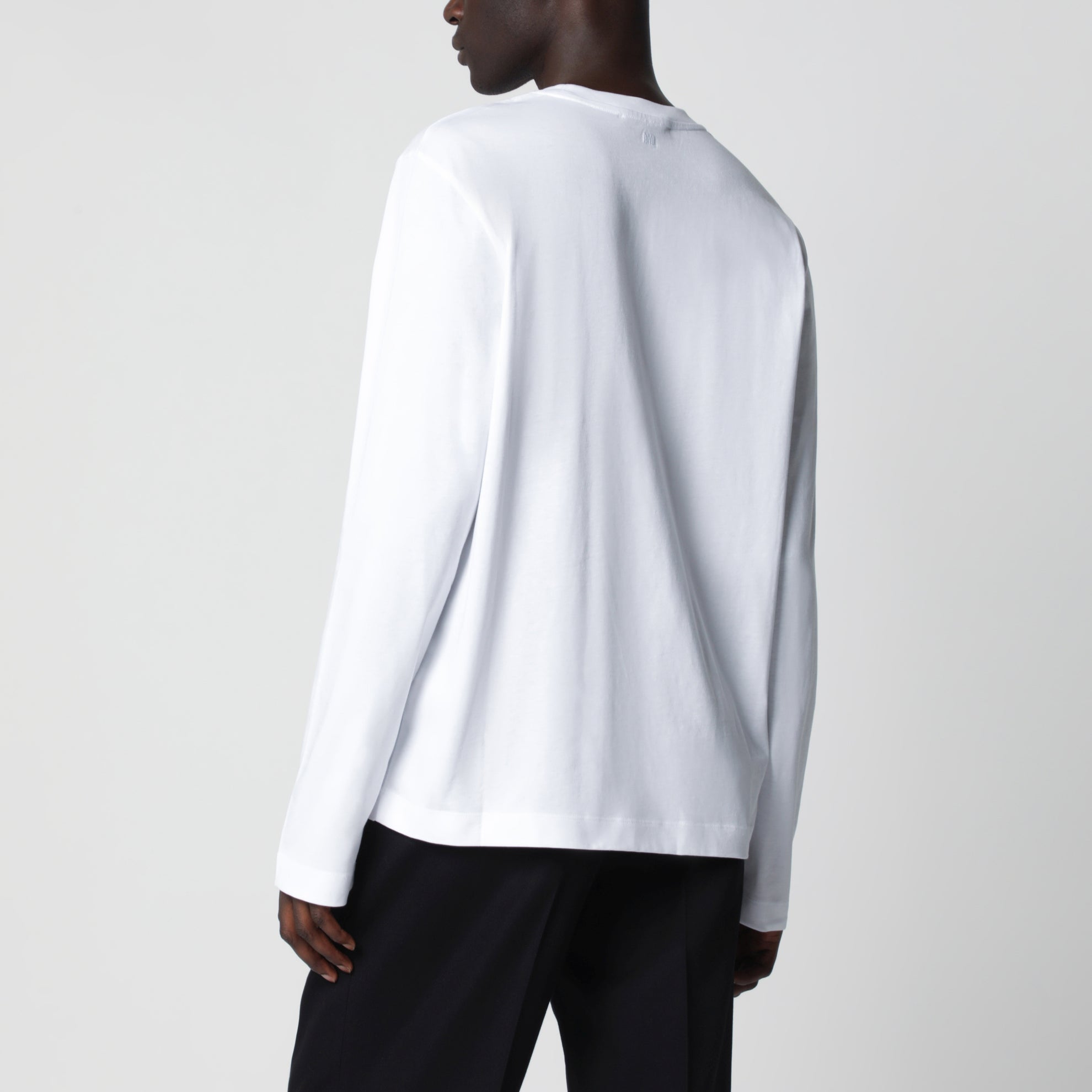 Weißer Ami De Coeur Pullover