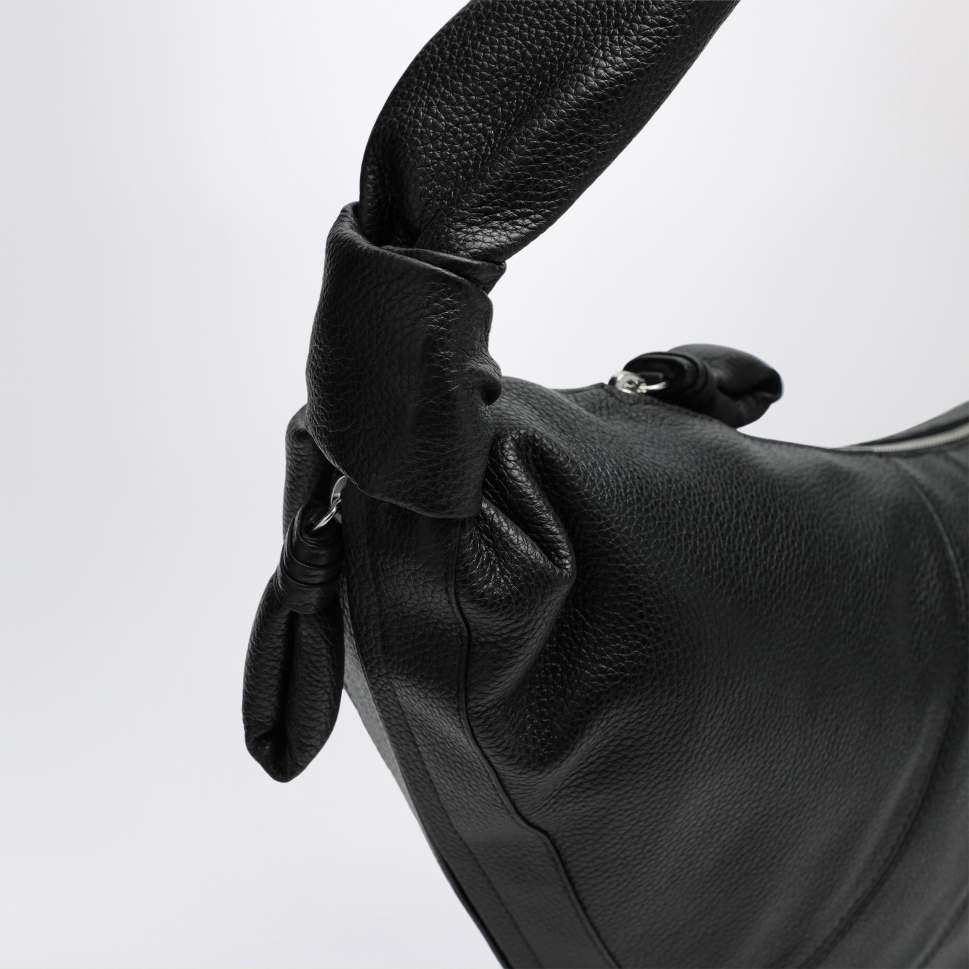 Croissant bag grande nera