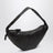 Large Croissant dark chocolate lambskin bag