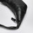Medium black Croissant bag