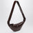 Croissant bag media cioccolato in cotone rivestito