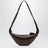 Croissant bag media cioccolato in cotone rivestito