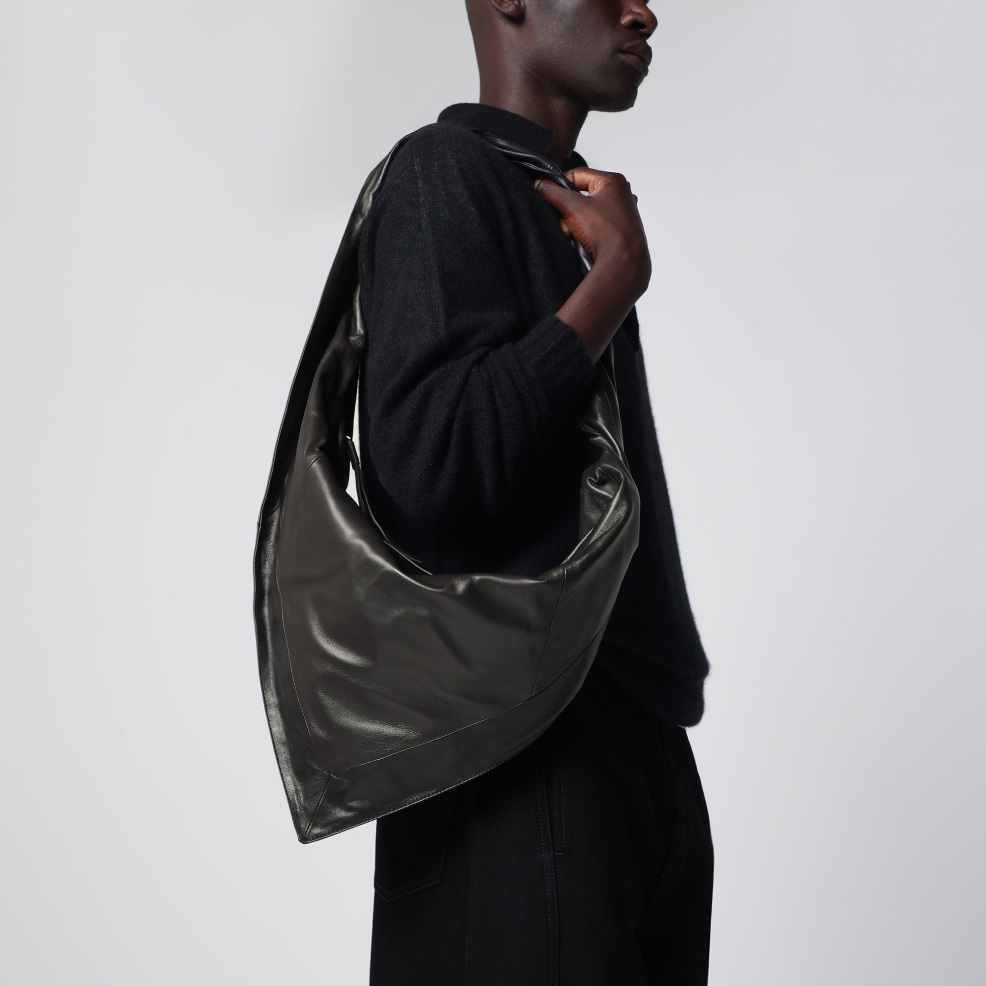 Borsa piccola Scarf Extended nera