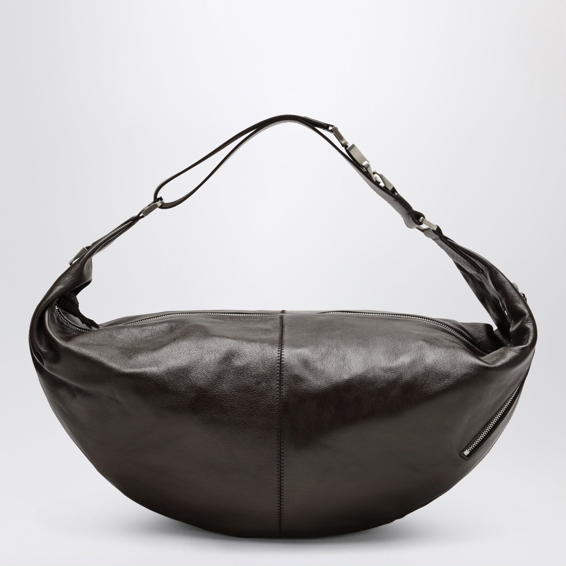 Sac Quiver Clip marron en cuir