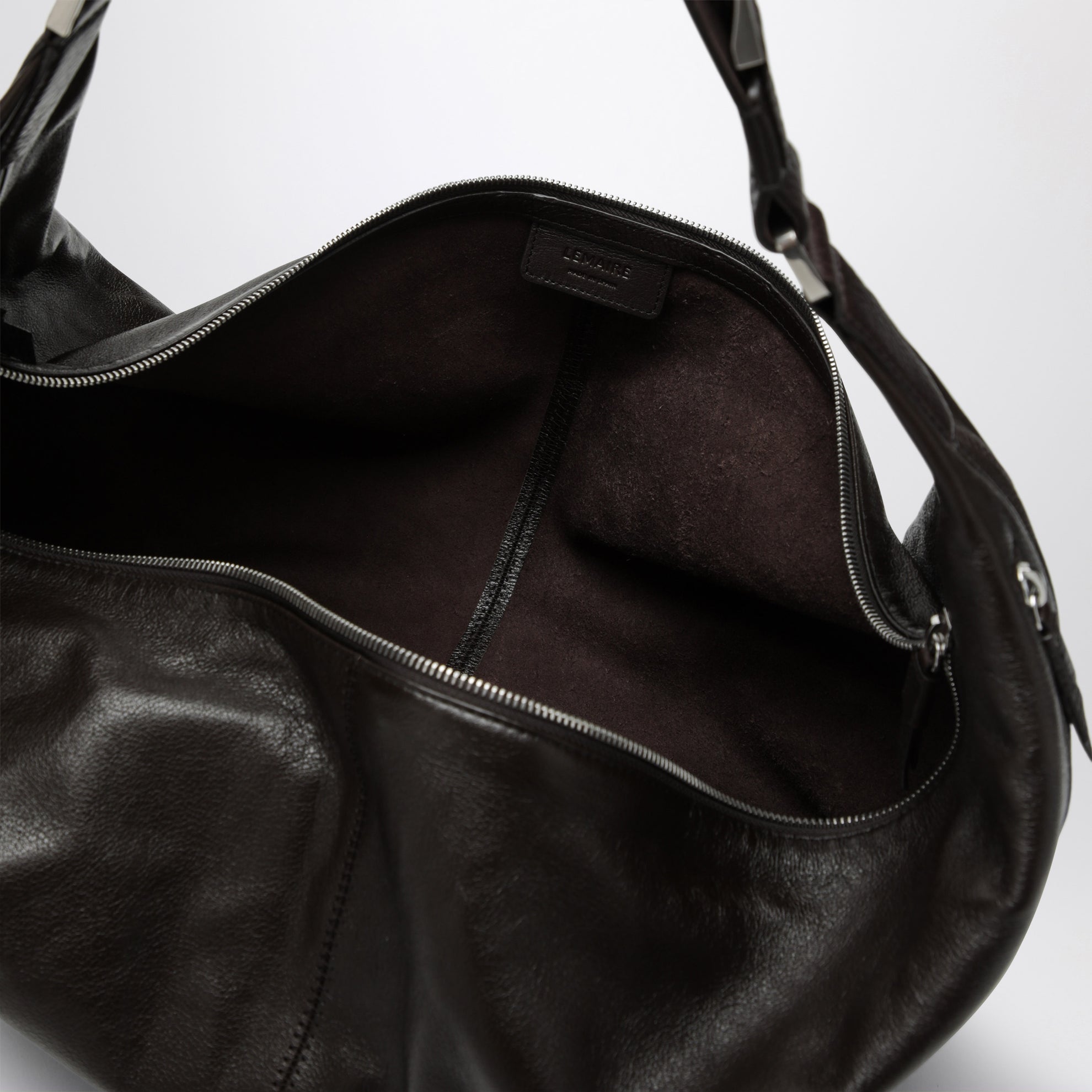 Sac Quiver Clip marron en cuir