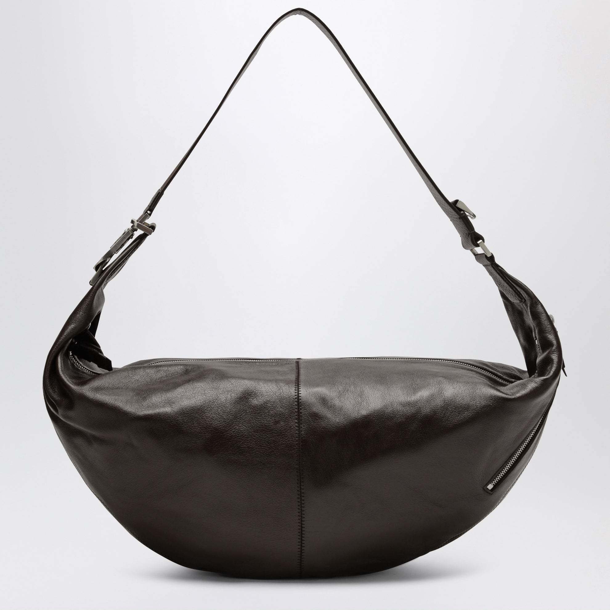Sac Quiver Clip marron en cuir